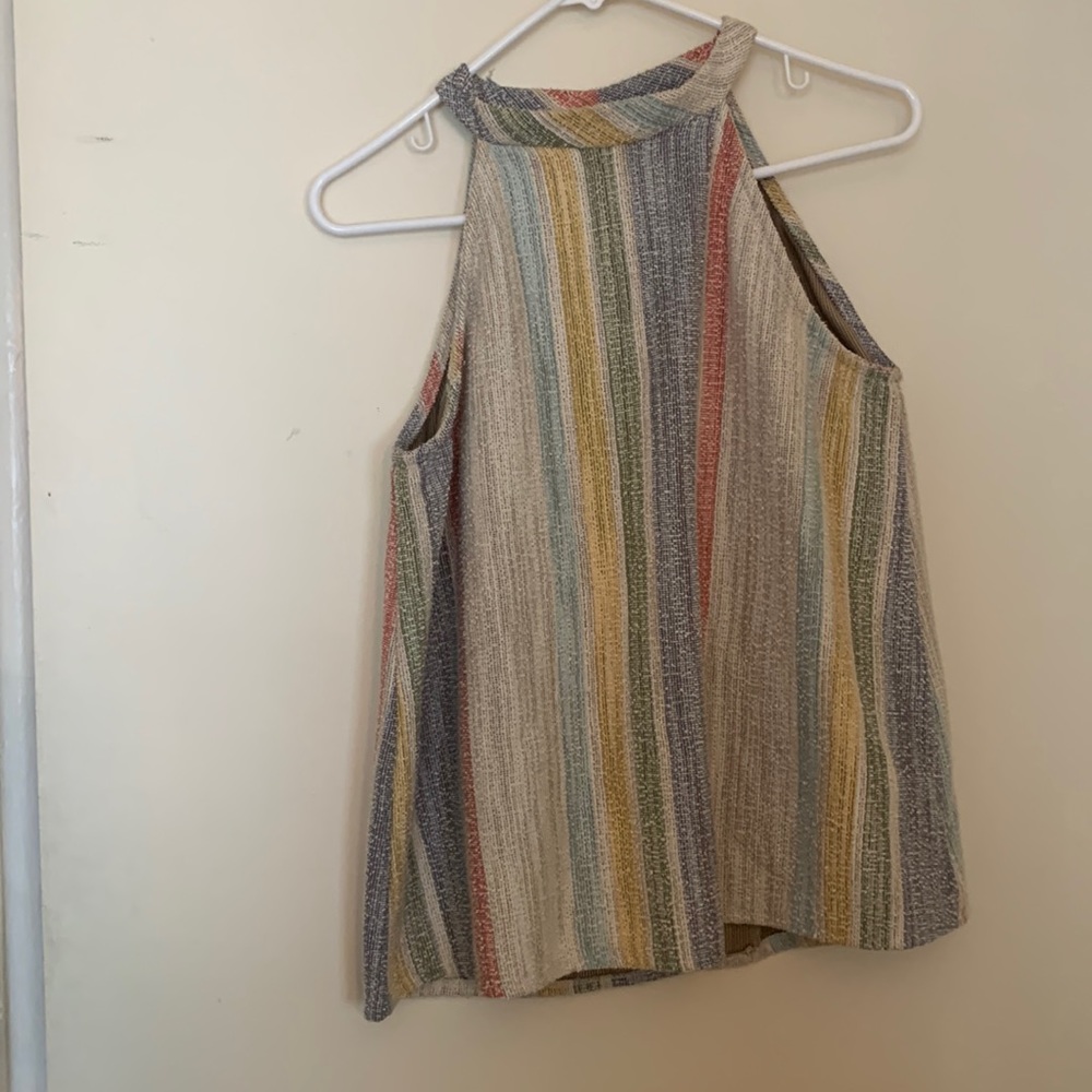 W5 multicolor halter top